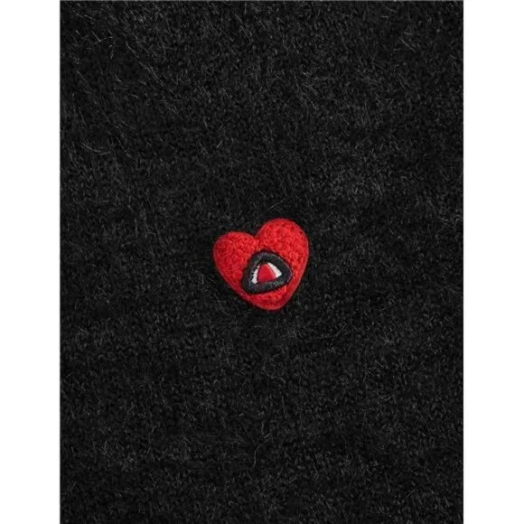 Women's Fuzzy Soft Oversized Solid Sweaters Crewneck Knit Casual Pullover